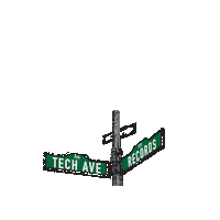 techavenuerecords techave techavenue tech avenue techavenuerecords Sticker