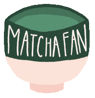 Tea Matcha Sticker by Andrea Tredinick