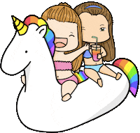 friends summer Sticker