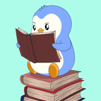 Vibes Read GIF by Pudgy Penguins