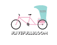 hyde park tuk tuk Sticker by BLOOM Gin