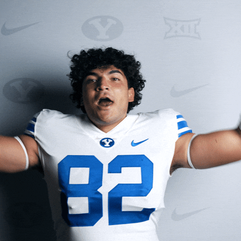 Lets Go GIF by BYU Cougars