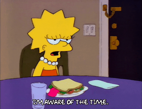 Tired Season 3 GIF by The Simpsons