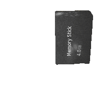 ellamaepreston digital memory memory stick automated archive Sticker