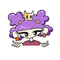 Cat Elfy Sticker