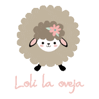 Valmo animals sheep oveja valmo Sticker