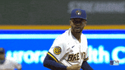 Dirt Off Your Shoulder GIF by Milwaukee Brewers