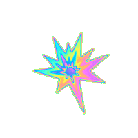 Shooting Star Space Sticker