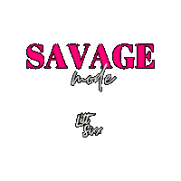LittSixx savage Sticker