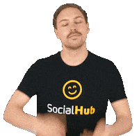 SocialHub clapping applause company appreciation Sticker