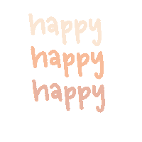 Happy Happy Sticker
