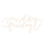 Days Of The Week Sunday Sticker
