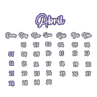 Abril Sticker by Atelier das Arteiras