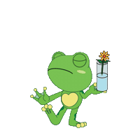 Fresh Water Flowers Sticker by NEA Singapore