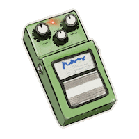 Pedals Ibanez Sticker