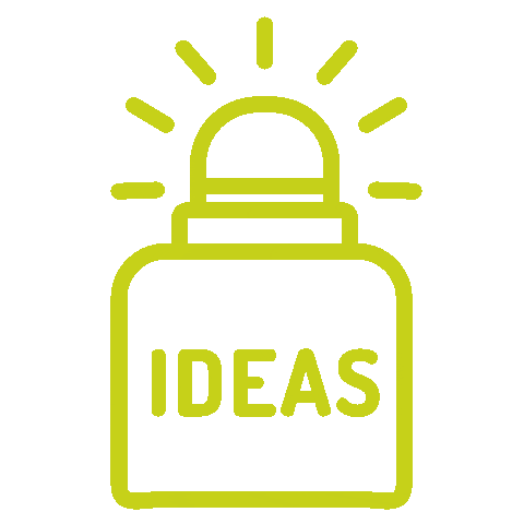 eat_marketing giphyupload idea ideas becreative Sticker