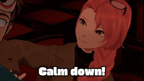 Vtuber Calm Down GIF