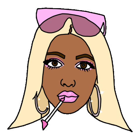 Diva Earrings Sticker by 1900BADDEST