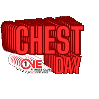 Sport Chest Sticker by One Fitness Club