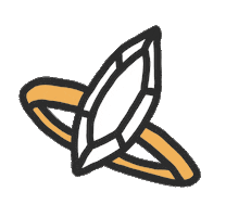 Diamond Engagement Ring Sticker by fashionlush