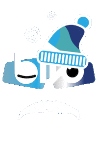 Winter Ski Sticker by Bivo
