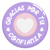 Gracias Thank You Sticker by Vida Eco Boutique Zero Waste