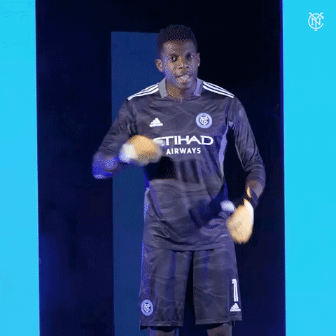 Pumped Up Reaction GIF by NYCFC