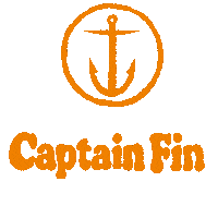 captainfin captain fin Sticker