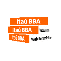 Websummit Sticker by Itaú BBA