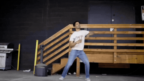 Happy Dance GIF by Movie Trivia Schmoedown