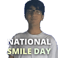 Happy Day Smile Sticker