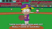 pitch playing GIF by South Park 