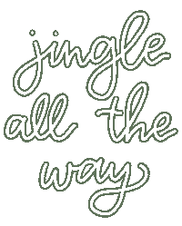All The Way Christmas Sticker