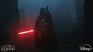 Darth Vader Battle GIF by Disney+