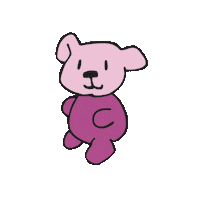 LeonieSp love heart bear bar Sticker