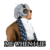 I Lie Sticker