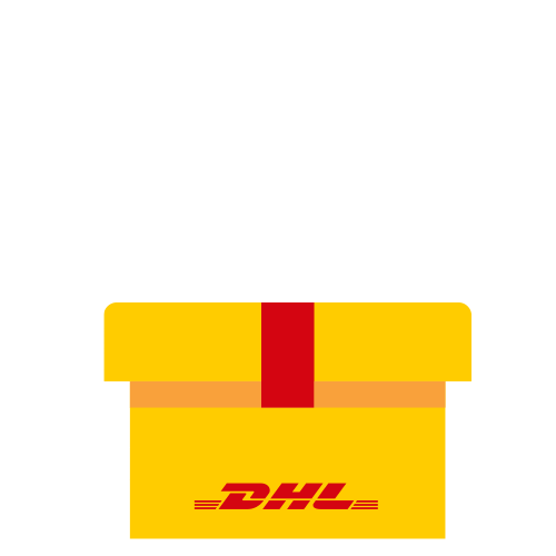 DHL_Brasil giphyupload brasil delivery express Sticker