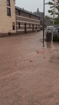 Storms Bring Flooding to Parts of the Netherlands