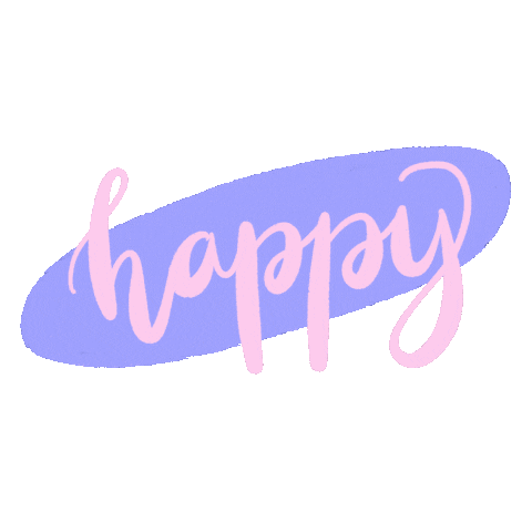Happy Sticker