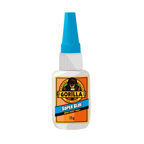 gorillaglueuk gorilla tough stick sticky Sticker