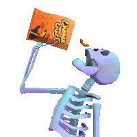 Cheese Curls 3D Sticker by jjjjjohn