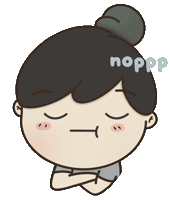 Happy Girl Sticker