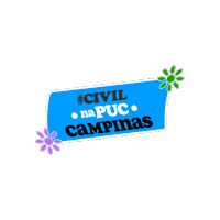 Engenharia Civil Puc Sticker by PUC-Campinas
