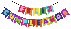 Happy Birthday Party Sticker by Ex-Voto Design / Leslie Saiz