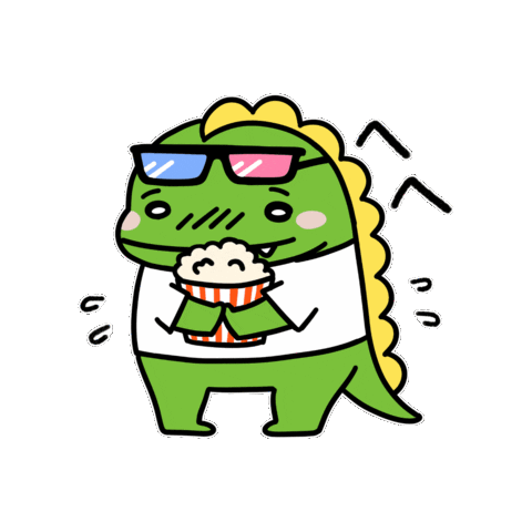 Japan Dinosaur Sticker