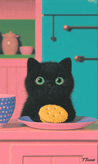 Cat Cookie GIF