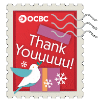 Xmasgift Peacedove Sticker by OCBC Bank