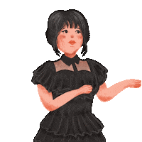 Addams Family Dancing Sticker