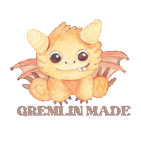 Dragon Gremlin Sticker by Nudara