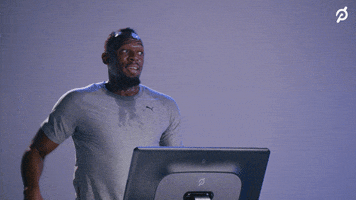 Usain Bolt Running GIF by Peloton